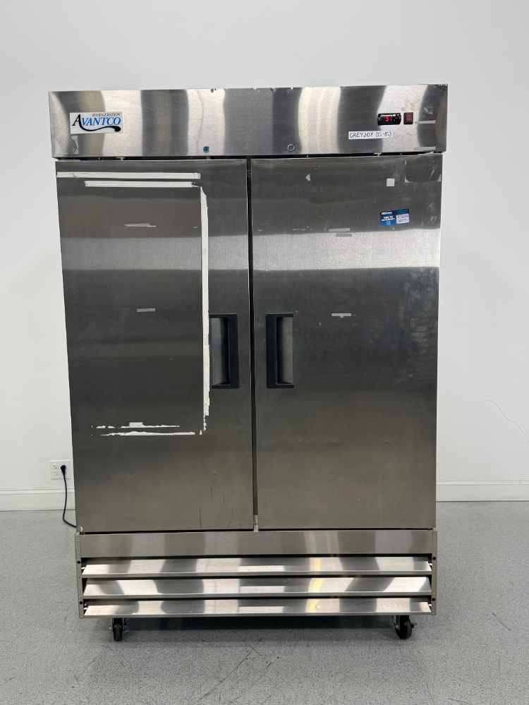 Image of Avantco Double Door Reach In Refrigerator